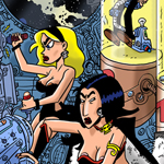 Alian Women with Fred Flamingo