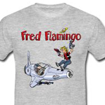 Fred Flamingo portrait