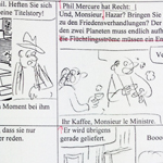 Storyboard Fred Flamingo